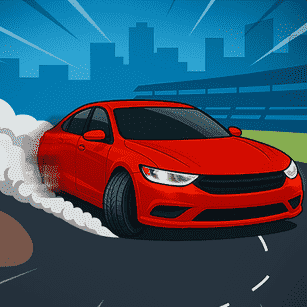 Bleib auf der Straße